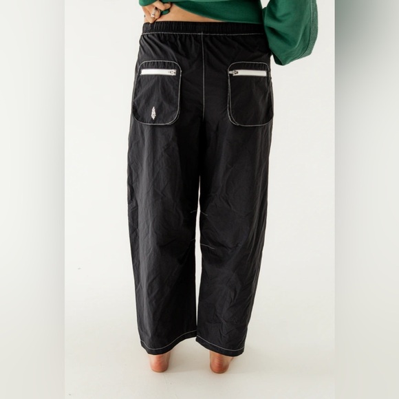 NWOT Free People, Fly By Night Pants, Multiple Sizes in Black - Picture 3 of 9